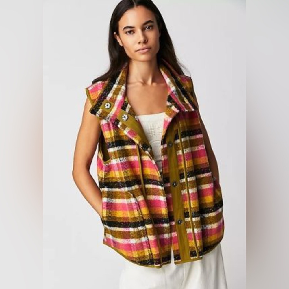 Free People All Wrapped Up Blanket Vest